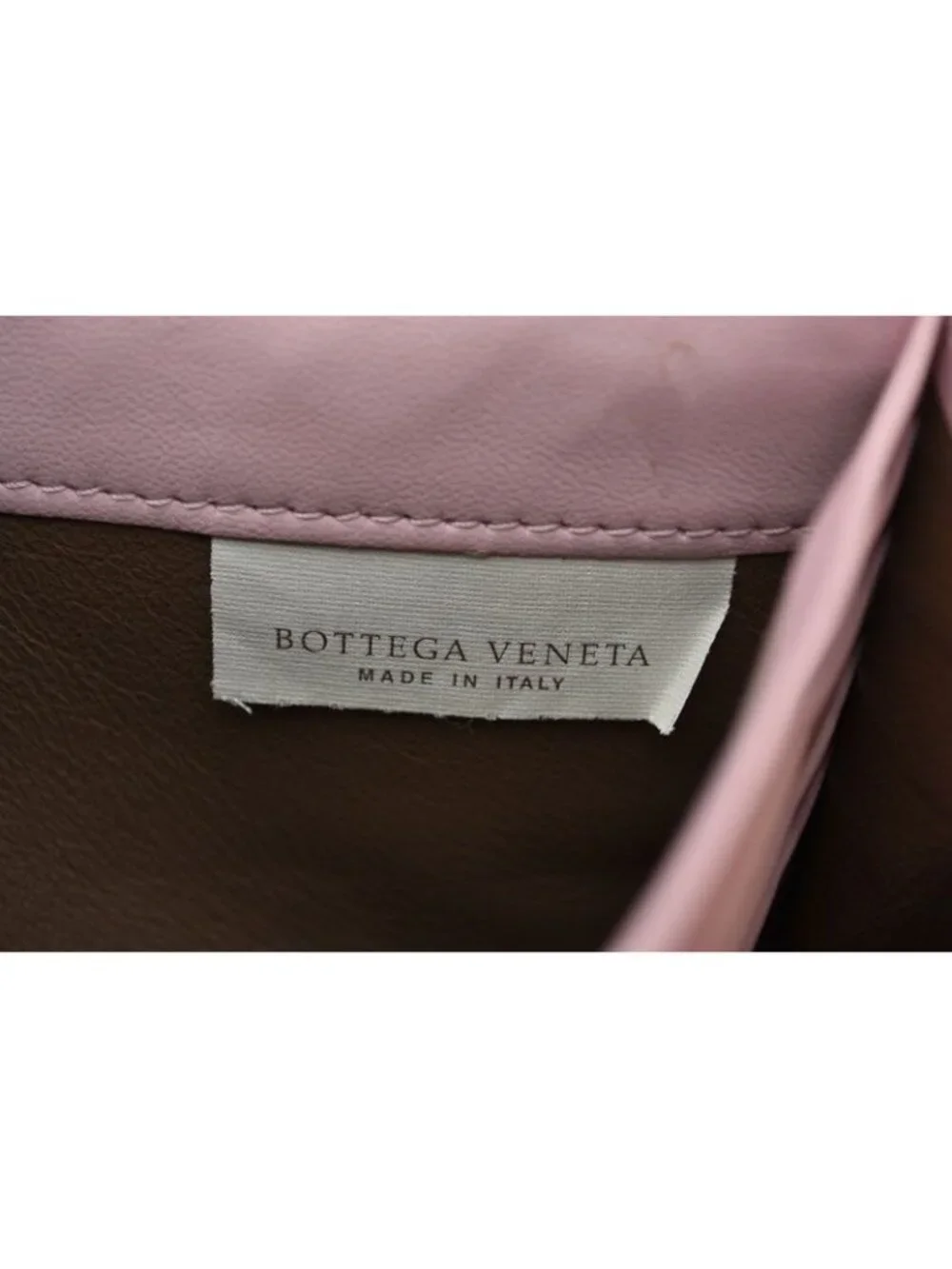 Bottega Veneta Wallet Continental Pink Embroidery